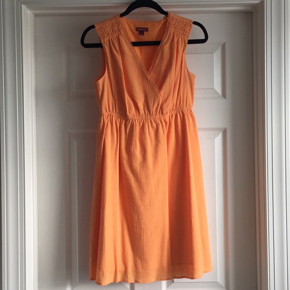 Orange dress